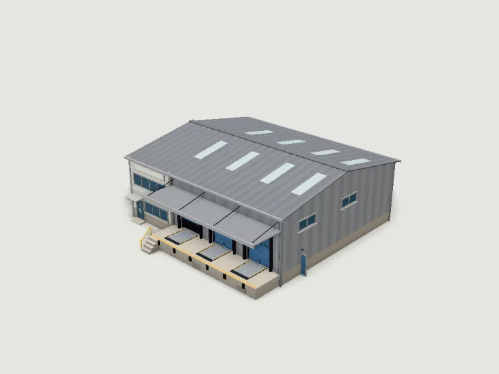 Town Buildings kit: Warehouse